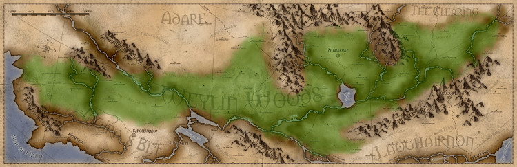 Weylin Woods map